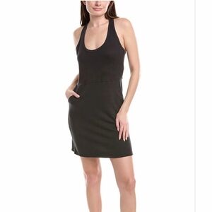 Spiritual Gangster Alessia Racerback Mini Dress In Black- Great Beach Cover-Up!!